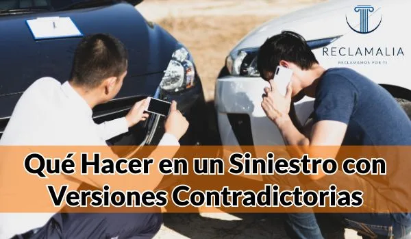 siniestro con diferentes versiones